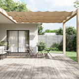 Vidaxl Luifel verticale 100x360 cm tessuto oxford taupe