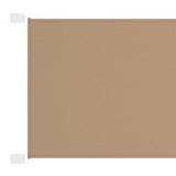 Vidaxl Luifel vertikal 140 x 420 cm Oxford Stofftaupe