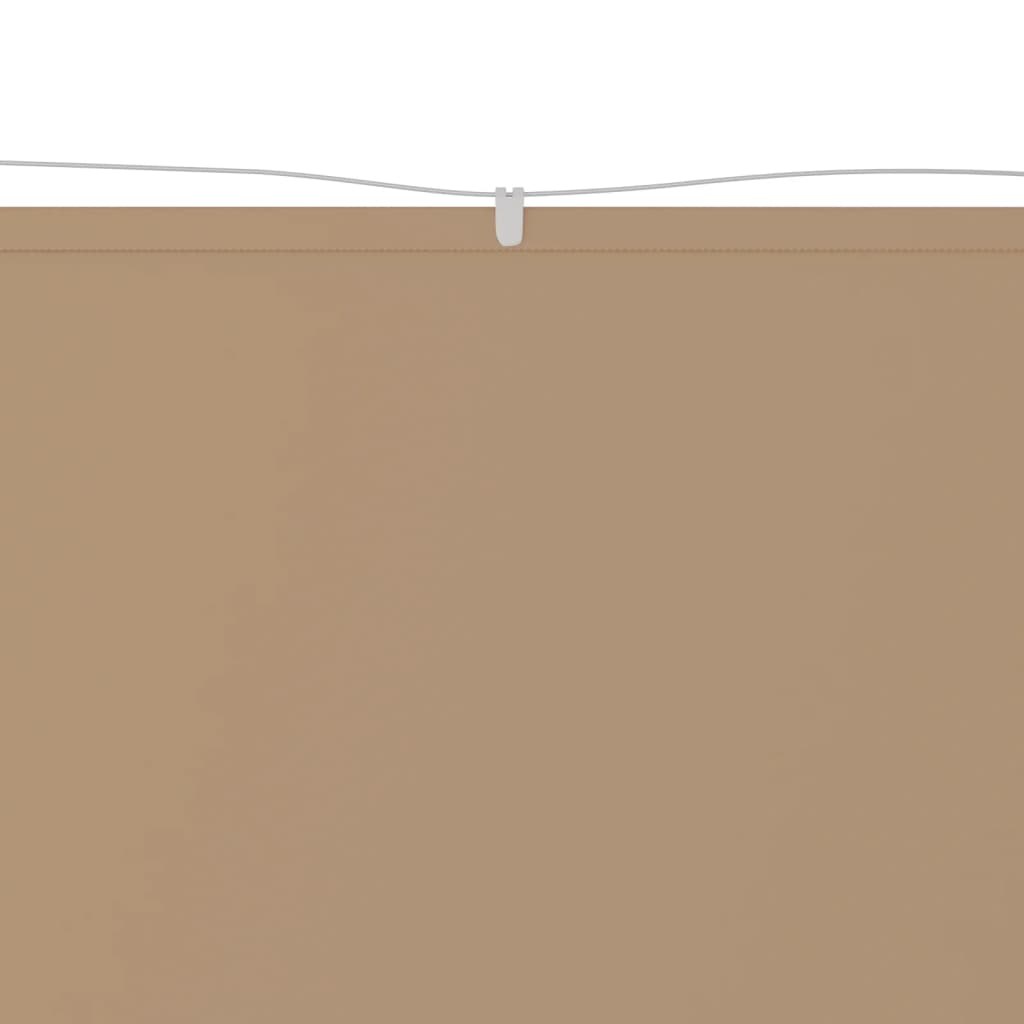 Vidaxl Luifel vertikal 140 x 420 cm Oxford Stofftaupe