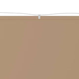 Vidaxl Luifel vertikal 140 x 600 cm Oxford Stofftaupe