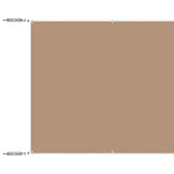 Vidaxl Luifel Vertikal 180 x 1000 cm Oxford Stofftaupe