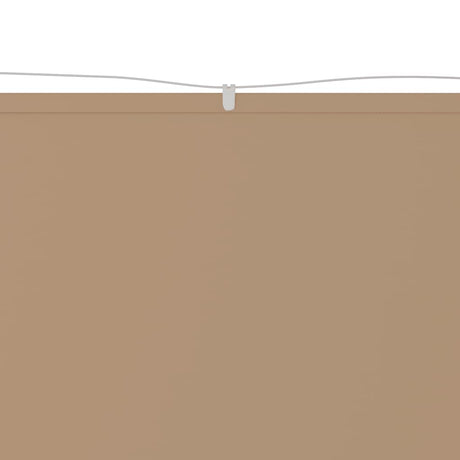 Vidaxl Luifel Vertikal 180 x 1200 cm Oxford Stofftaupe