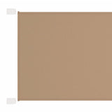 Vidaxl Luifel Vertical 200x360 cm Tessuto Oxford Taupe