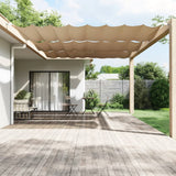 Vidaxl Luifel Vertikal 200x360 cm Oxford Stofftaupe