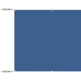 Vidaxl Luifel Vertikal 60x600 cm Oxford Stoff blau