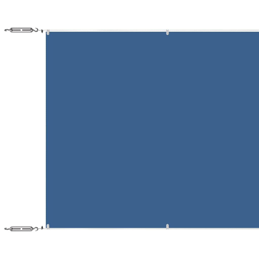 Vidaxl Luifel vertikal 60x1000 cm Oxford Stoff blau
