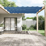 Vidaxl Luifel Vertikal 100x1200 cm Oxford Stoff blau