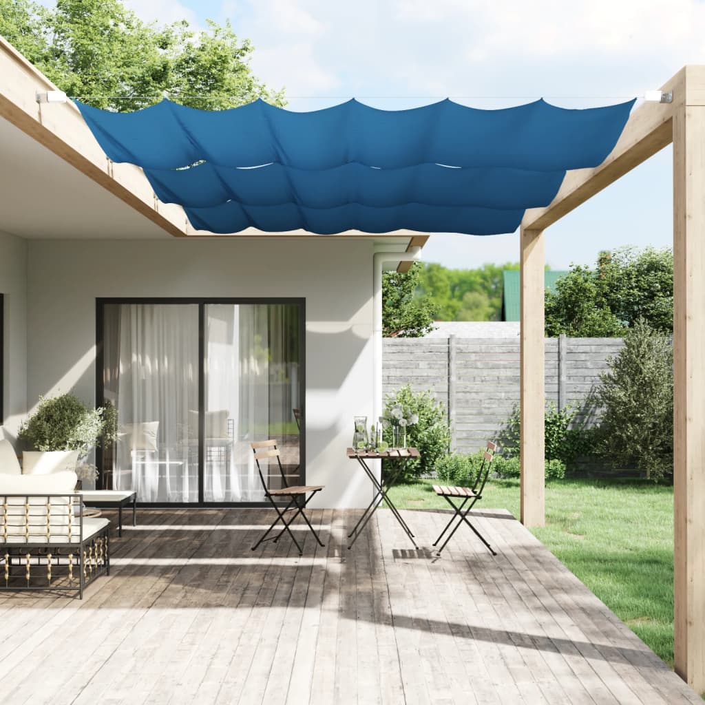 Vidaxl Luifel vertikal 140x270 cm Oxford Stoff blau