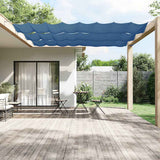 Vidaxl Luifel vertikal 140x1200 cm Oxford Stoff blau