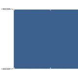 Vidaxl Luifel Vertikal 180 x 800 cm Oxford Stoff blau