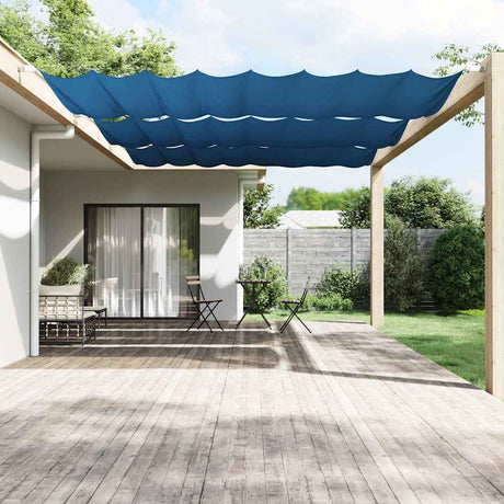 Vidaxl Luifel Vertikal 250 x 360 cm Oxford Stoff blau