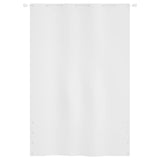 Vidaxl Balkon ekran 160x240 cm Oxford Fabric White