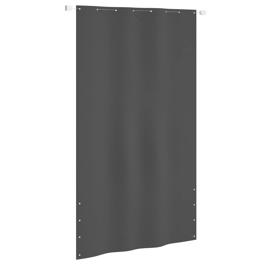 Vidaxl balkongskärm 140x240 cm oxford tyg antracite -färgad