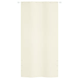 Pantalla de balcón Vidaxl 120x240 CM Oxford Fabric Cream -Colores