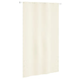 Écran de balcon Vidaxl 140x240 cm Oxford Fabric Cream -Colored