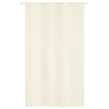 Vidaxl Balkon SCREEN 140X240 cm Oxford Stoff Creme -Colored