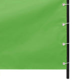 Vidaxl Balkon Bildschirm 80x240 cm Oxford Stoff hellgrün