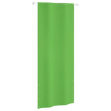 Vidaxl Balkon Bildschirm 100x240 cm Oxford Stoff hellgrün