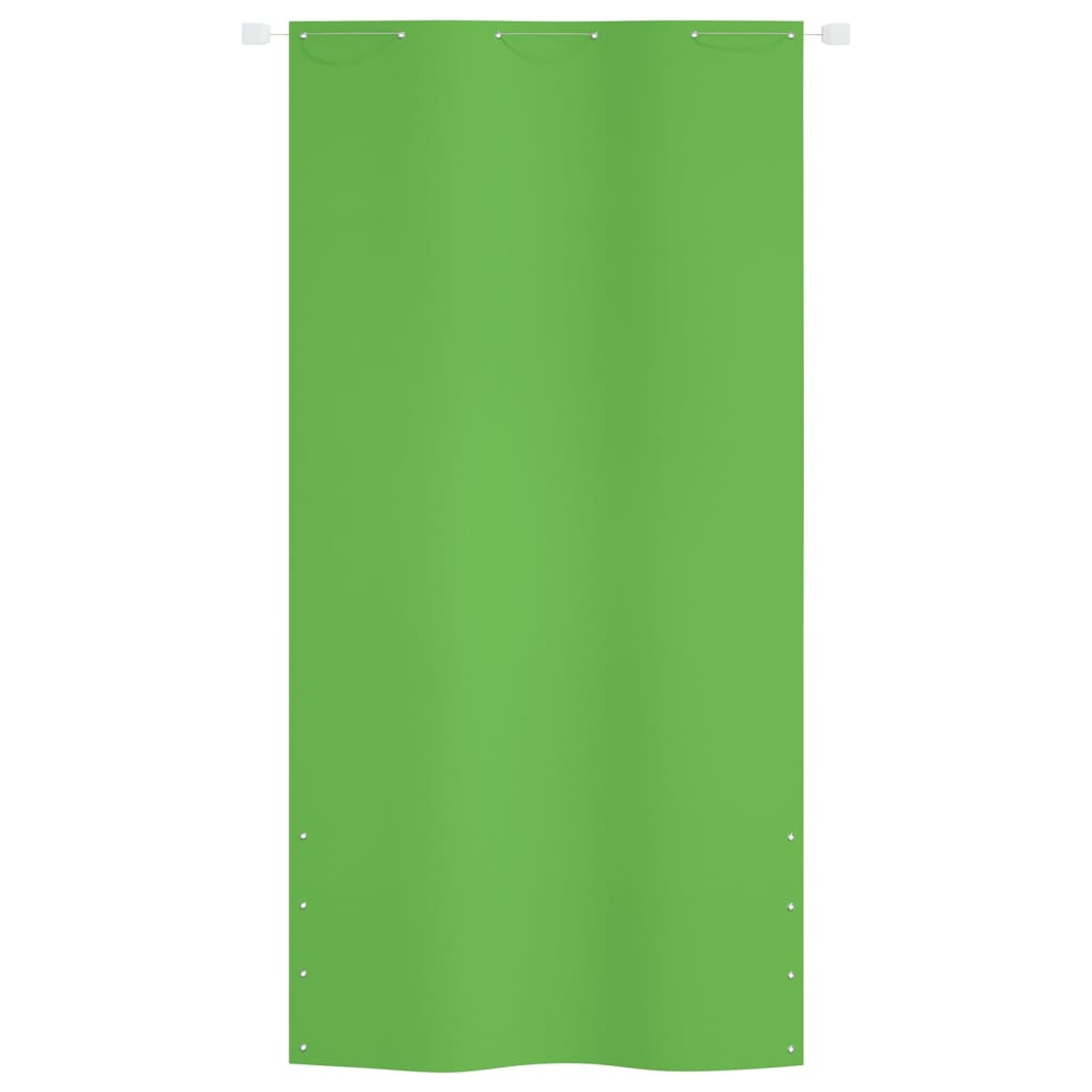 Pantalla de balcón Vidaxl 120x240 cm Oxford Fabric Verde