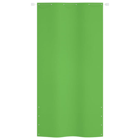 Vidaxl Balkon Bildschirm 120x240 cm Oxford Stoff hellgrün