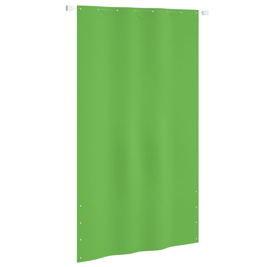 Pantalla de balcón Vidaxl 140x240 cm Oxford Fabric Verde