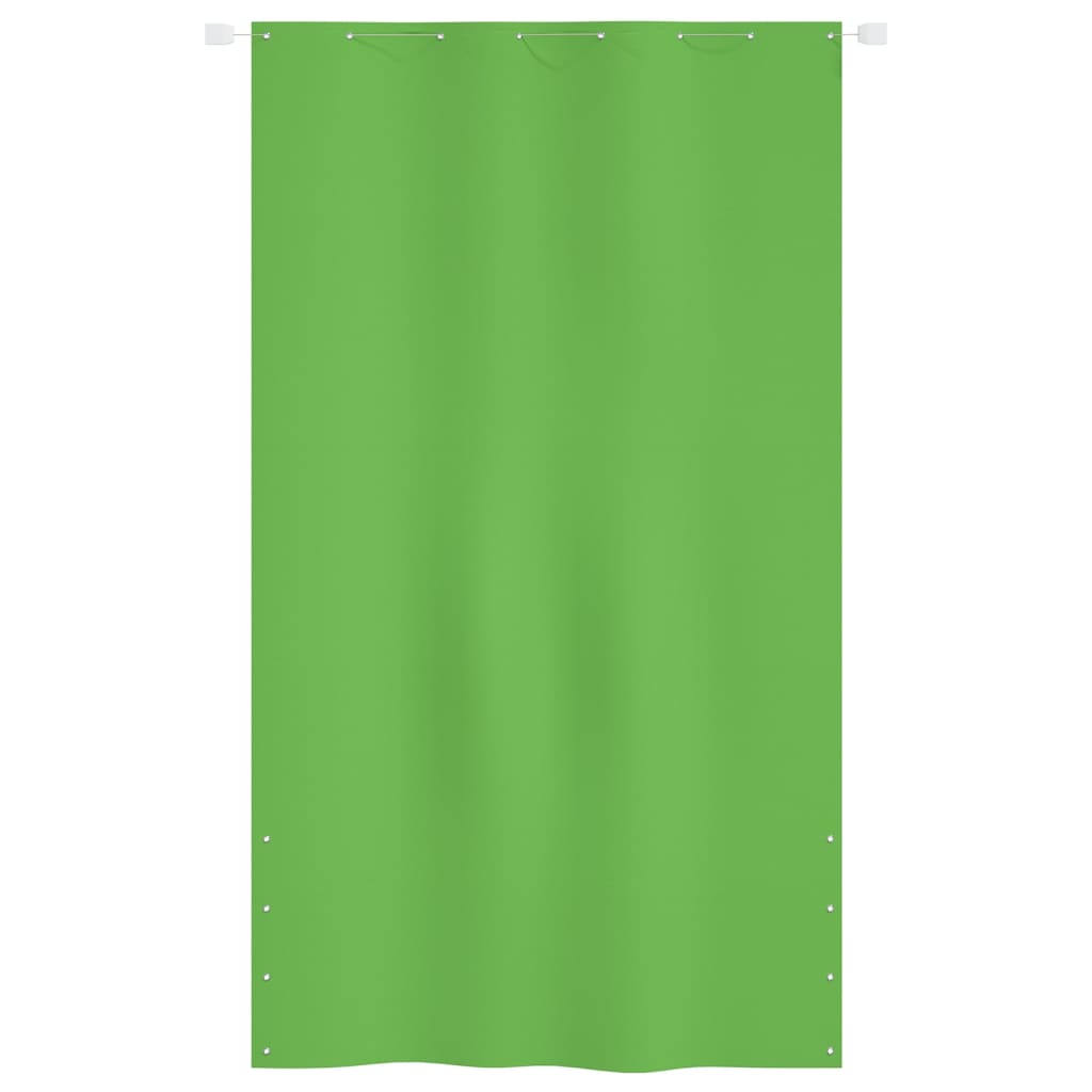 Écran de balcon Vidaxl 140x240 cm Oxford tissu vert clair