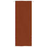 Vidaxl Balkon Bildschirm 80x240 cm Oxford Fabric Terracotta -gelöscht