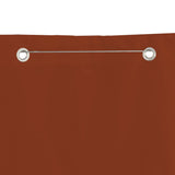 Vidaxl Balkon ekran 80x240 cm Oxford Fabric Terracotta -Colored