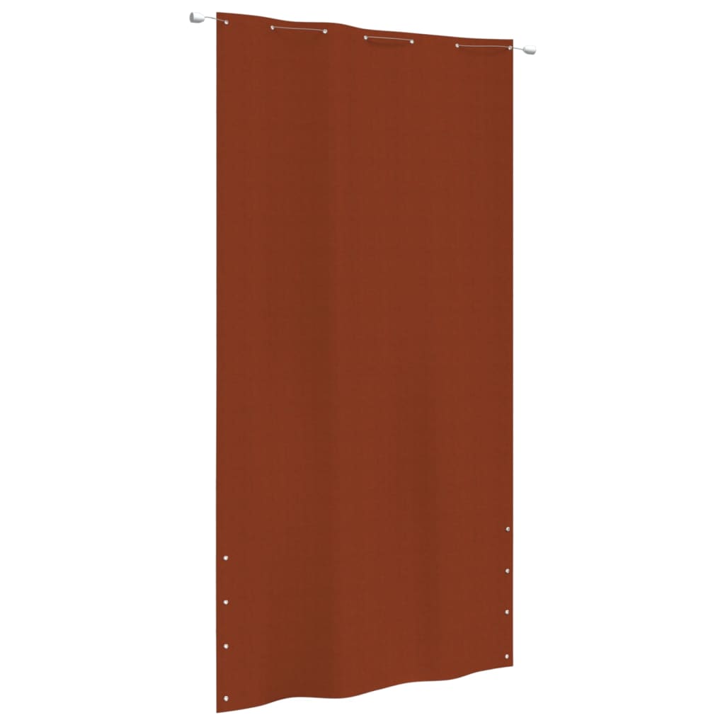 Vidaxl balkongskjerm 140x240 cm Oxford stoff Terracotta -farget