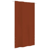 Vidaxl balkongskjerm 140x240 cm Oxford stoff Terracotta -farget