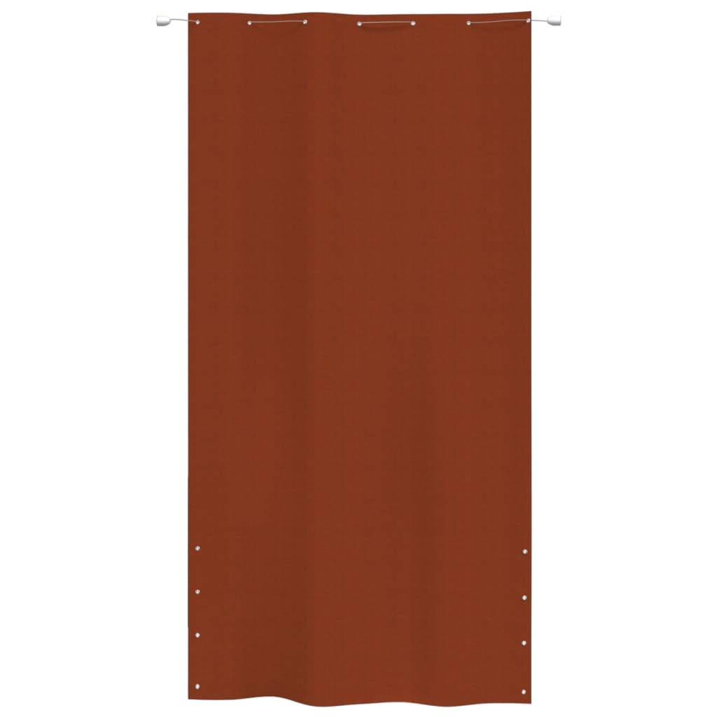 Vidaxl balkongskjerm 140x240 cm Oxford stoff Terracotta -farget