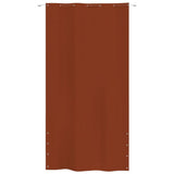 Vidaxl balkongskjerm 140x240 cm Oxford stoff Terracotta -farget