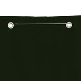 Vidaxl Balkon ekran 80x240 cm Oxford Fabric Dark Green