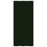 Pantalla de balcón Vidaxl 120x240 CM Oxford Fabric Dark Green