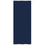 Vidaxl Balkon Bildschirm 100x240 cm Oxford Stoff blau