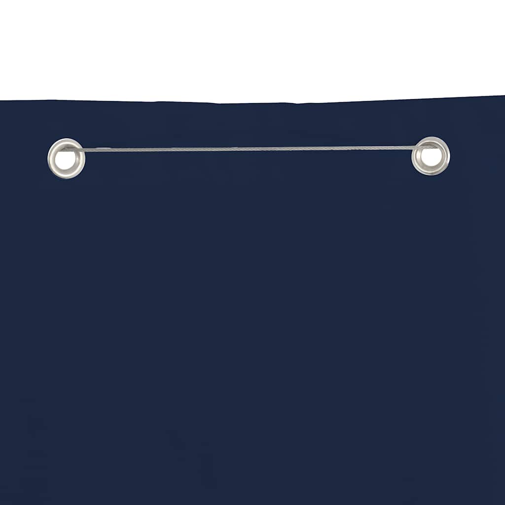 Vidaxl Balkon Bildschirm 100x240 cm Oxford Stoff blau