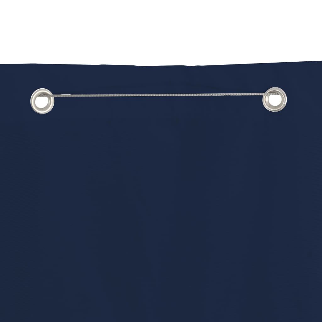 Vidaxl Balkon Bildschirm 100x240 cm Oxford Stoff blau