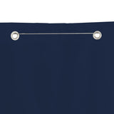 Vidaxl Balkon Bildschirm 120x240 cm Oxford Stoff blau