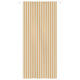 Écran de balcon Vidaxl 120x240 cm Oxford Fabric jaune et blanc