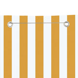 Vidaxl Balcony Screen 120x240 cm tessuto Oxford giallo e bianco