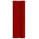Vidaxl Balkon Bildschirm 80x240 cm Oxford Stoff rot