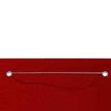 Vidaxl Balkon Bildschirm 80x240 cm Oxford Stoff rot