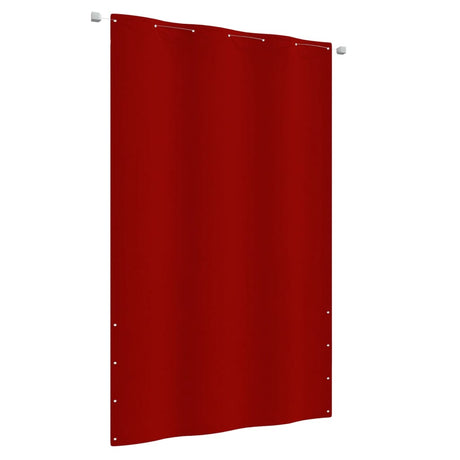 Vidaxl Balkon Bildschirm 140x240 cm Oxford Stoff rot