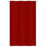 Vidaxl Balkon Bildschirm 140x240 cm Oxford Stoff rot