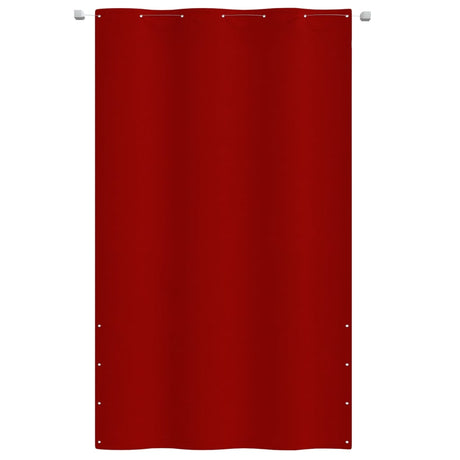 Vidaxl Balkon Bildschirm 140x240 cm Oxford Stoff rot