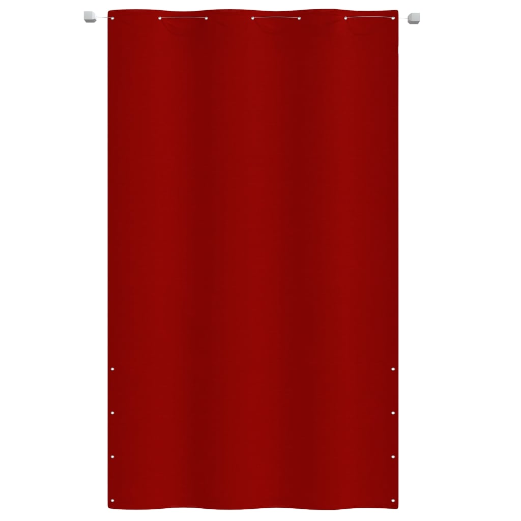 Vidaxl balkonscherm 140x240 cm oxford stof rood