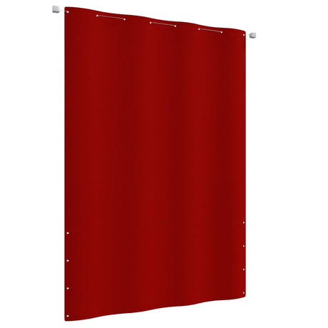 Vidaxl Balkon Bildschirm 160x240 cm Oxford Stoff rot