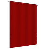 Vidaxl Balcony Schermata 160x240 cm tessuto Oxford rosso