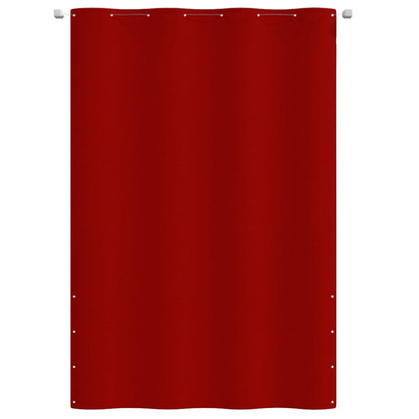 Vidaxl Balkon Bildschirm 160x240 cm Oxford Stoff rot