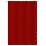 Vidaxl Balkon Bildschirm 160x240 cm Oxford Stoff rot